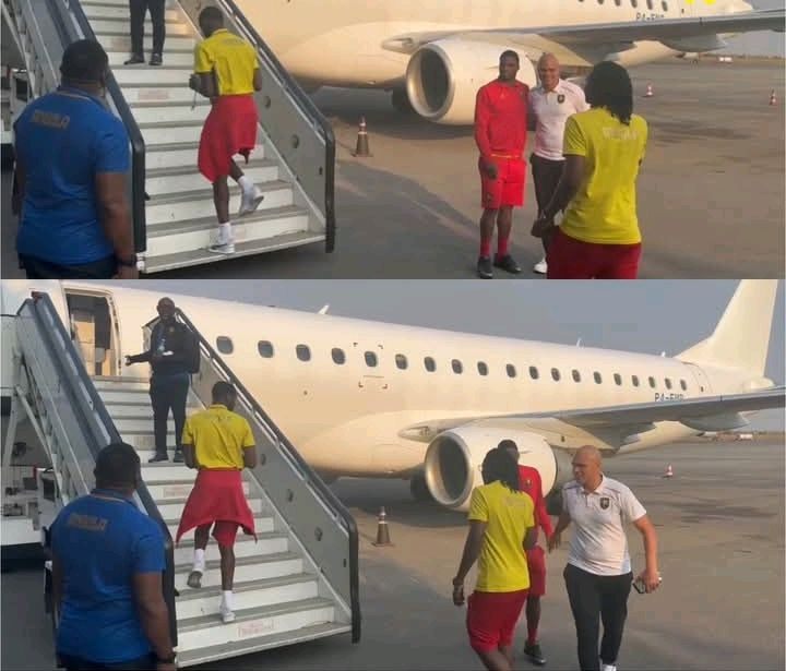 Palancas Negras “presos” no aeroporto, vôo avariou